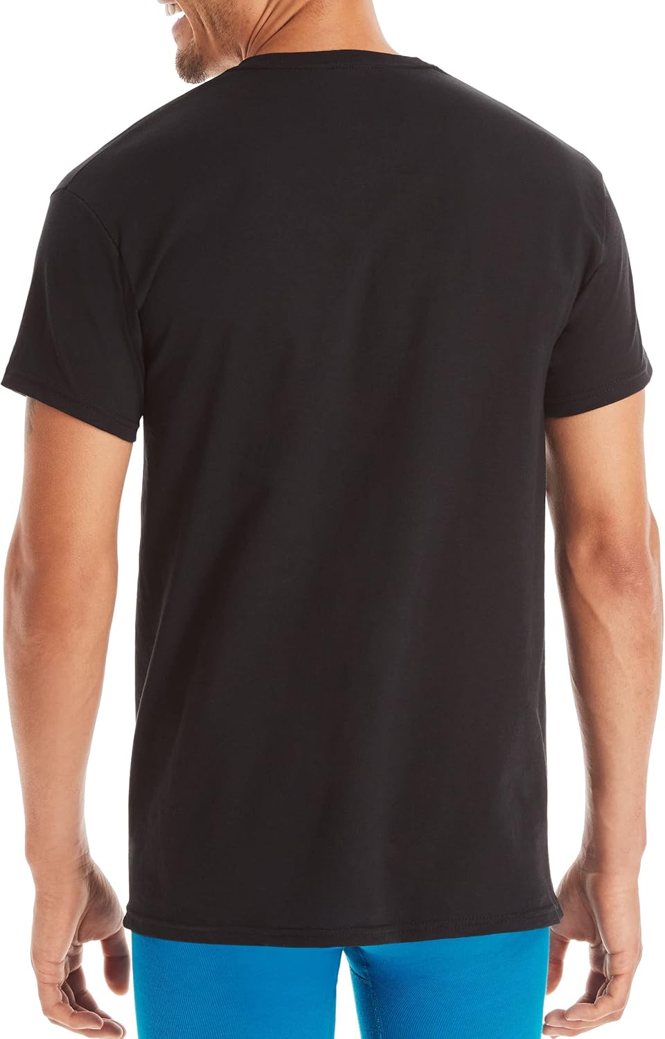 Hanes Packs, Stay-Tucked Soft Cotton, Best Undershirts for Men, White/Black/Asstd Multipacks