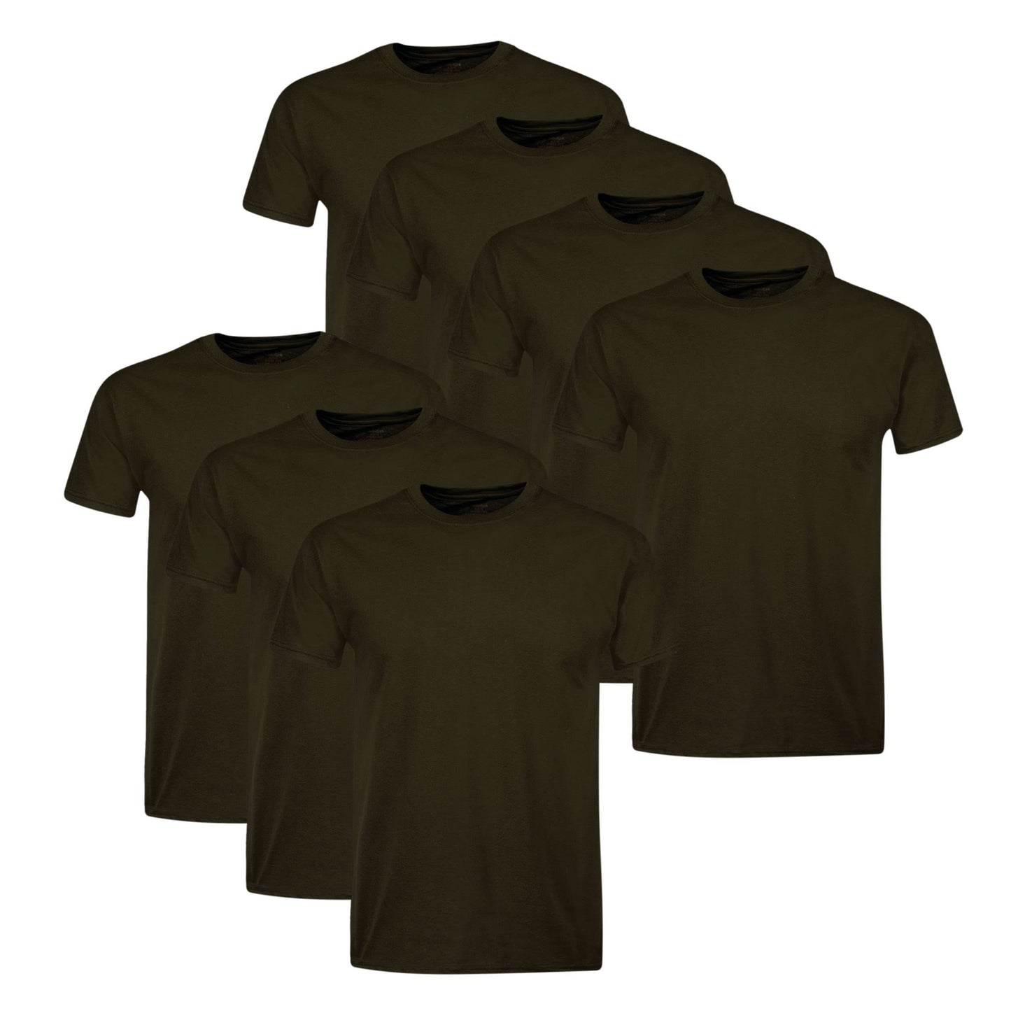 Hanes Packs, Stay-Tucked Soft Cotton, Best Undershirts for Men, White/Black/Asstd Multipacks